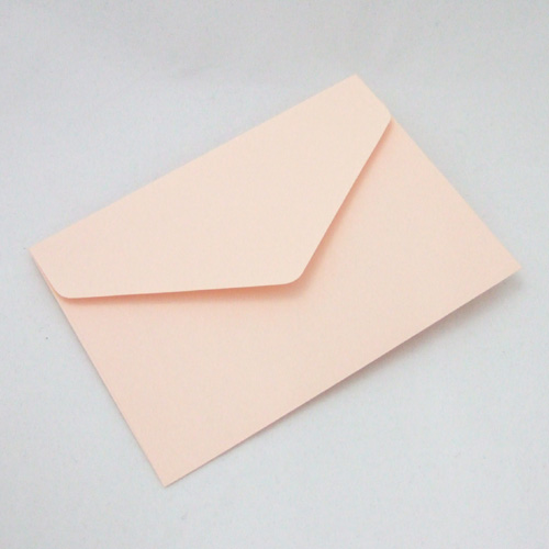 メッセージカード用袋　(色)ピンク