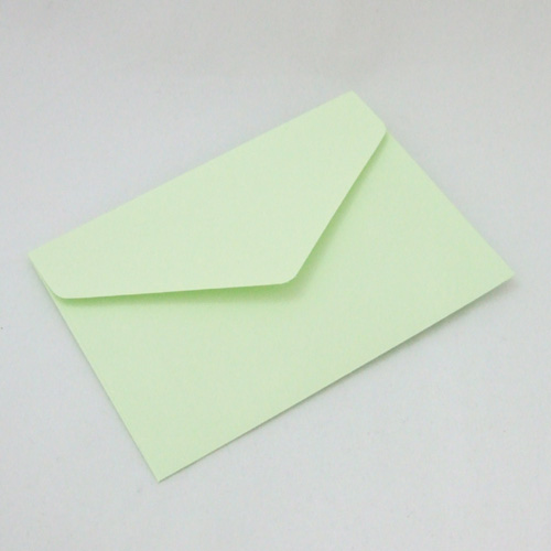 メッセージカード用袋　(色）ウグイス