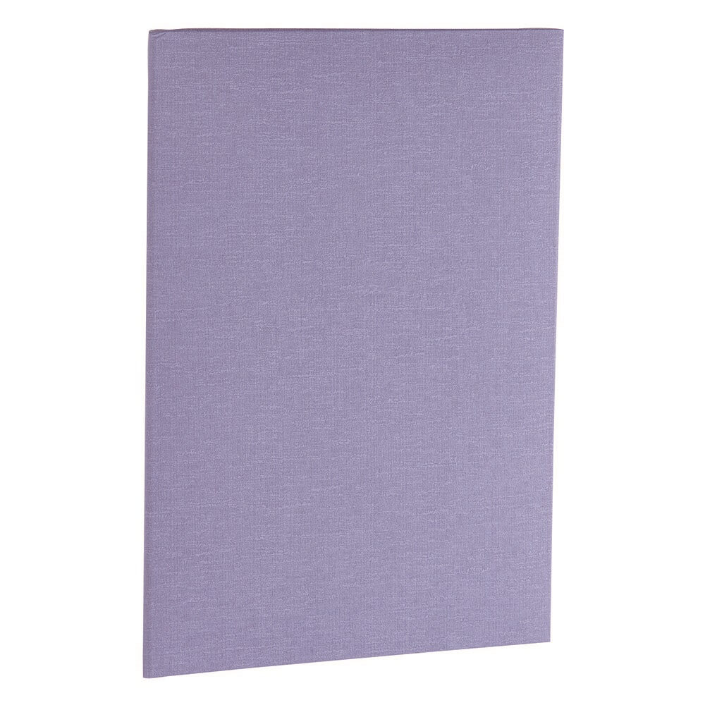 証書ファイル Cタイプ A4 紙製クロス 薄紫